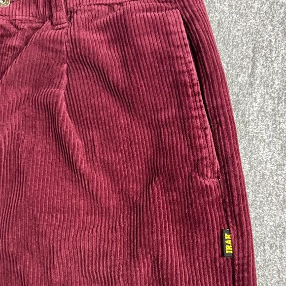 Converse x IRAK NYC Corduroy Pants Dark Burgundy Unisex Size Medium